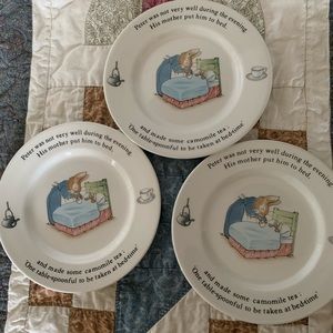 Wedgwood Peter Rabbit plates